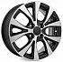 Диск iFree KC685 (15_Solaris FL) 6x15 4x100 ET48 54,1 Алмаз черный