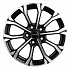Диск KHW 1605 6,5x16 5x114,3 ET50 67,1 Black-FP (Hyundai Elantra/Hyundai i30/Kia Ceed/Kia Cerato)