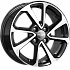 Диск K&K KC861 (ZV 15_Solaris I) 6x15 4x100 ET48 DIA 54,1 Алмаз черный
