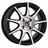 Диск Asikaga Esinori 7x17 5x114,3 ET45 DIA 66,1 Black Brilliant 22