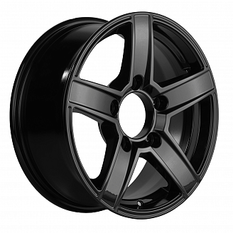 Диск KHW 1614 6,5x16 5x139,7 ET40 98,5 Black (Lada Niva 4x4)