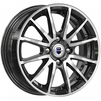 Диск K&K Квант (KC960-01) 5,5x14 4x100 ET38 DIA 60,1 Алмаз черный
