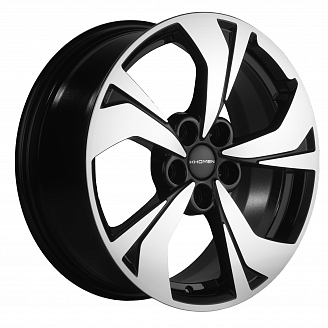 Диск KHW 1724 7x17 5x114,3 ET45 66,1 Black-FP (Nissan Teana/Nissan X-Trail)