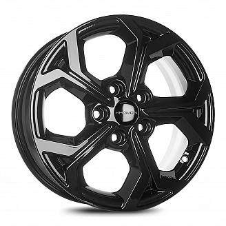 Диск KHW 1606  6,5x16 5x114,3 ET43 67,1 Black (Hyundai Sonata)