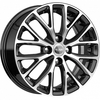 Диск K&K KC782 (15_Rio II) 6x15 4x100 ET46 DIA 54,1 Алмаз черный