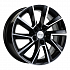 Диск KHW 1604 6x16 5x100 ET38 57,1 Black-FP (Kamiq/Rapid/Scala) (Сфера)
