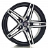 Диск Asikaga Esimoti 7x17 5x112 ET49 DIA 57,1 Pure Sil