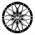 Диск KHW 1813 7x18 5x114,3 ET53 54,1 Black-FP (Geely Coolray)