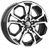 Диск iFree KC892 (17_Arkana) 6,5x17 5x114,3 ET50 66,1 Алмаз черный