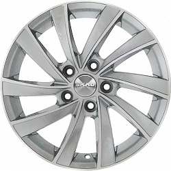 Диск K&K KC672 (16_Duster FL) 6,5x16 5x114,3 ET50 DIA 66,1 Сильвер